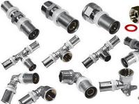 пресс фитинги для металлопластиковых труб