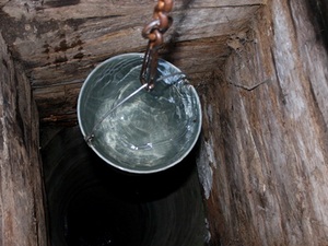очистка воды из колодца на даче