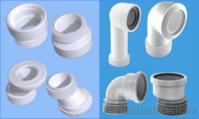 Подключение унитаза к канализации: с прямым, косым выпуском