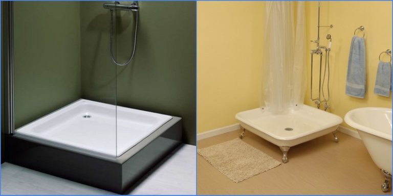 Чугунные поддоны для душа: размеры, формы, популярные марки