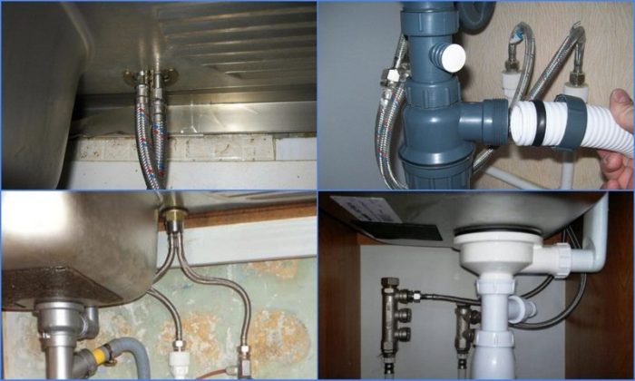 Шланг для смесителя на кухне: виды, размеры, монтаж