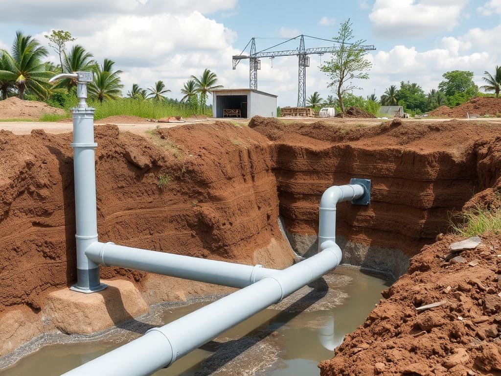 Как построить водопровод и канализацию: понятный план от проекта до ввода в эксплуатацию