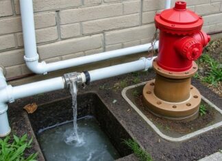 Канализация для пожарного гидранта: отвод дождевой воды, дренаж, защита от замерзания