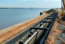 Канализация для стапеля: водоотвод, дренаж, контроль загрязнений на берегу верфи